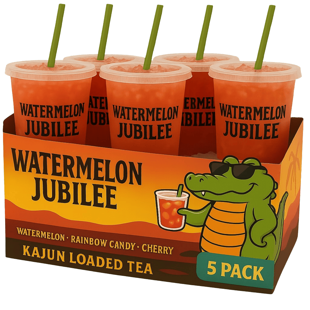 Watermelon Jubilee 5-Pack Loaded Tea (Watermelon, Rainbow Candy, Cherry)