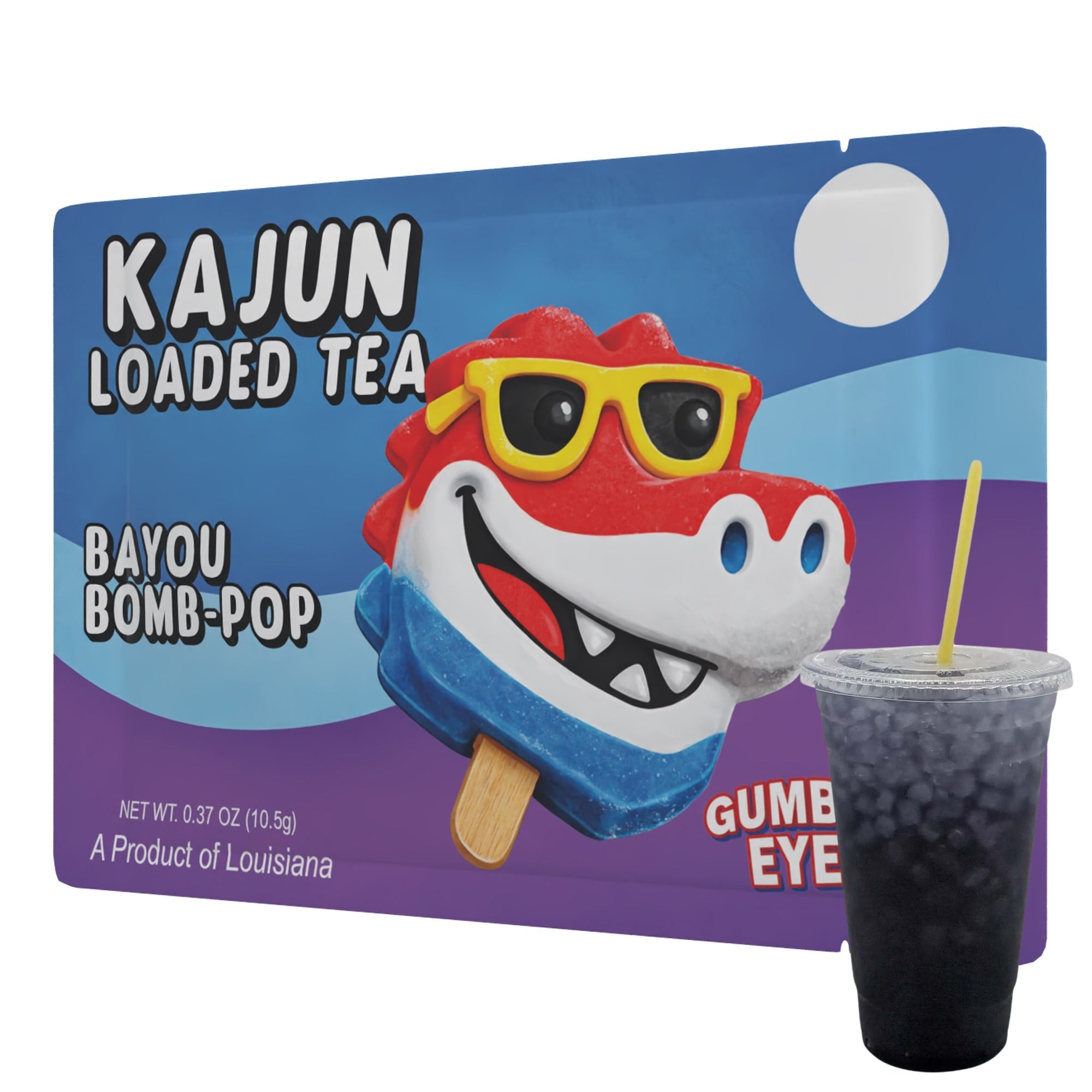 Bayou Bomb-Pop | Loaded Tea | Blue Razz • Strawberry • Coconut