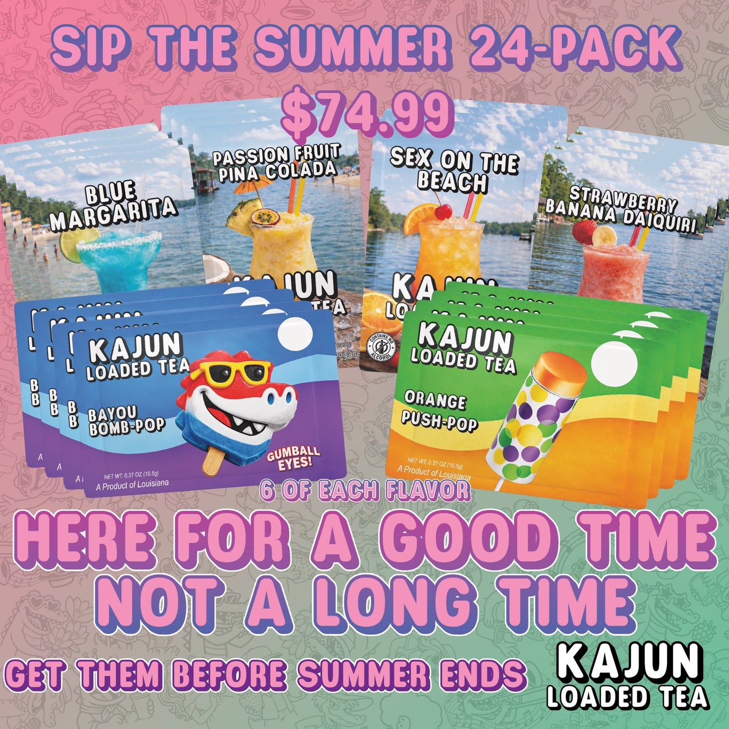 Sip the Summer Mocktails 6-Pack