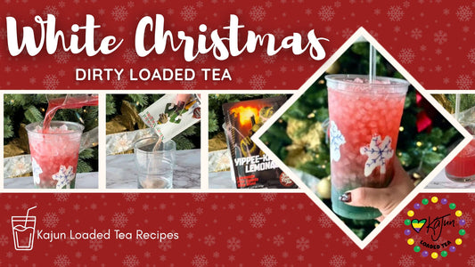 White Christmas Dirty Loaded Tea
