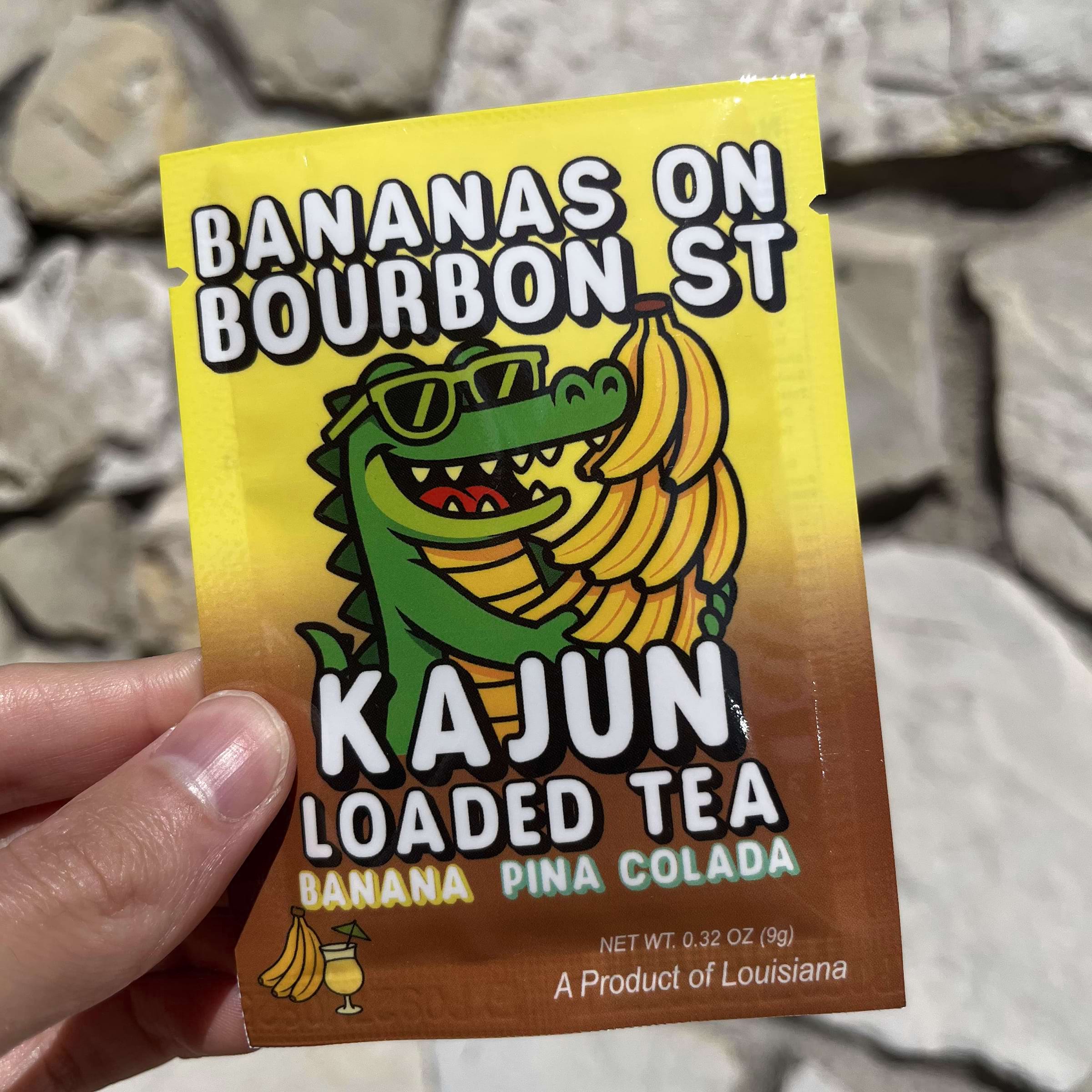 Bananas on Bourbon St | Loaded Tea | Banana • Pina Colada – Kajun