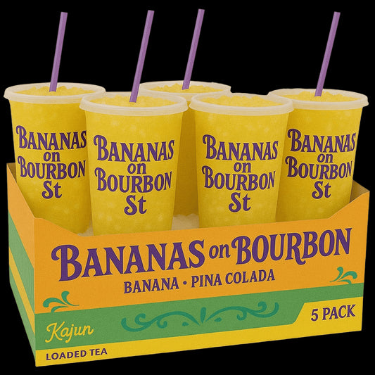 Bananas on Bourbon St 5-Pack by Kajun Loaded Tea