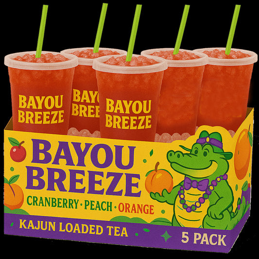 Bayou Breeze 5-Pack by Kajun Loaded Tea