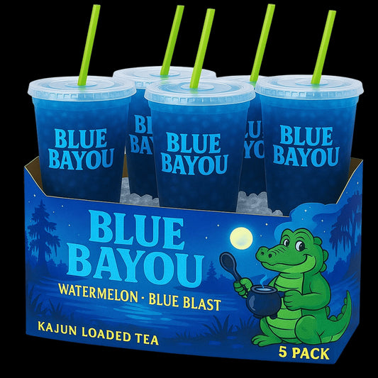 Blue Bayou 5-Pack by Kajun Loaded Tea