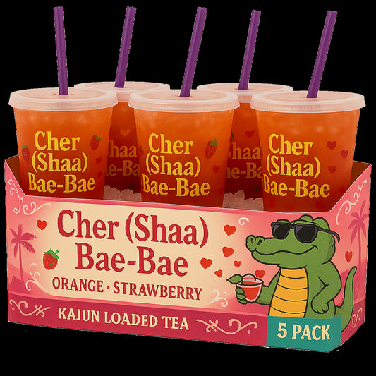 Cher (Shaa) Bae-Bae 5-Pack by Kajun Loaded Tea
