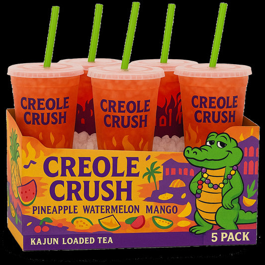 Creole Crush 5-Pack by Kajun Loaded Tea