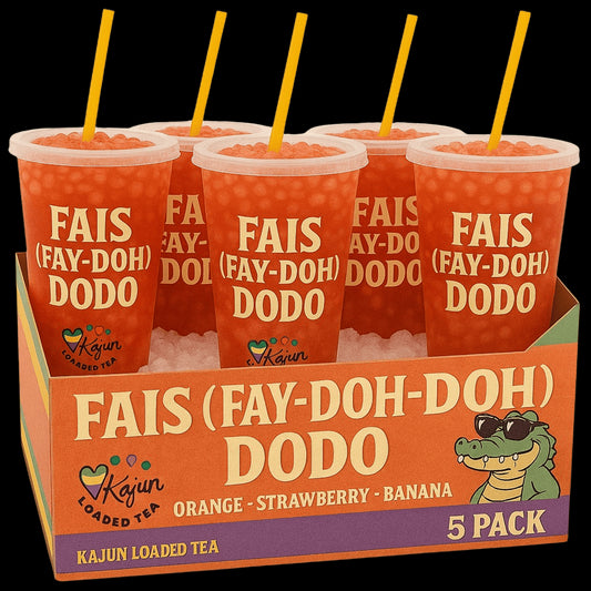 FAIS (FAY-DOH-DOH) DODO 5-Pack by Kajun Loaded Tea