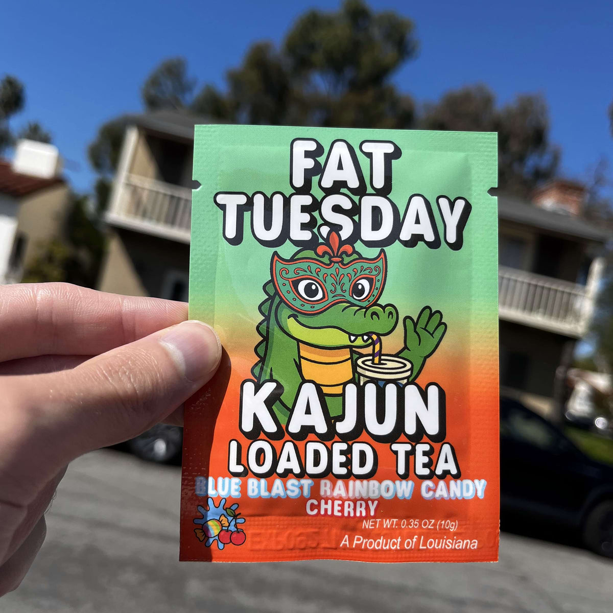 Fat Tuesday | Loaded Tea | Blue Blast • Rainbow Candy • Cherry – Kajun ...