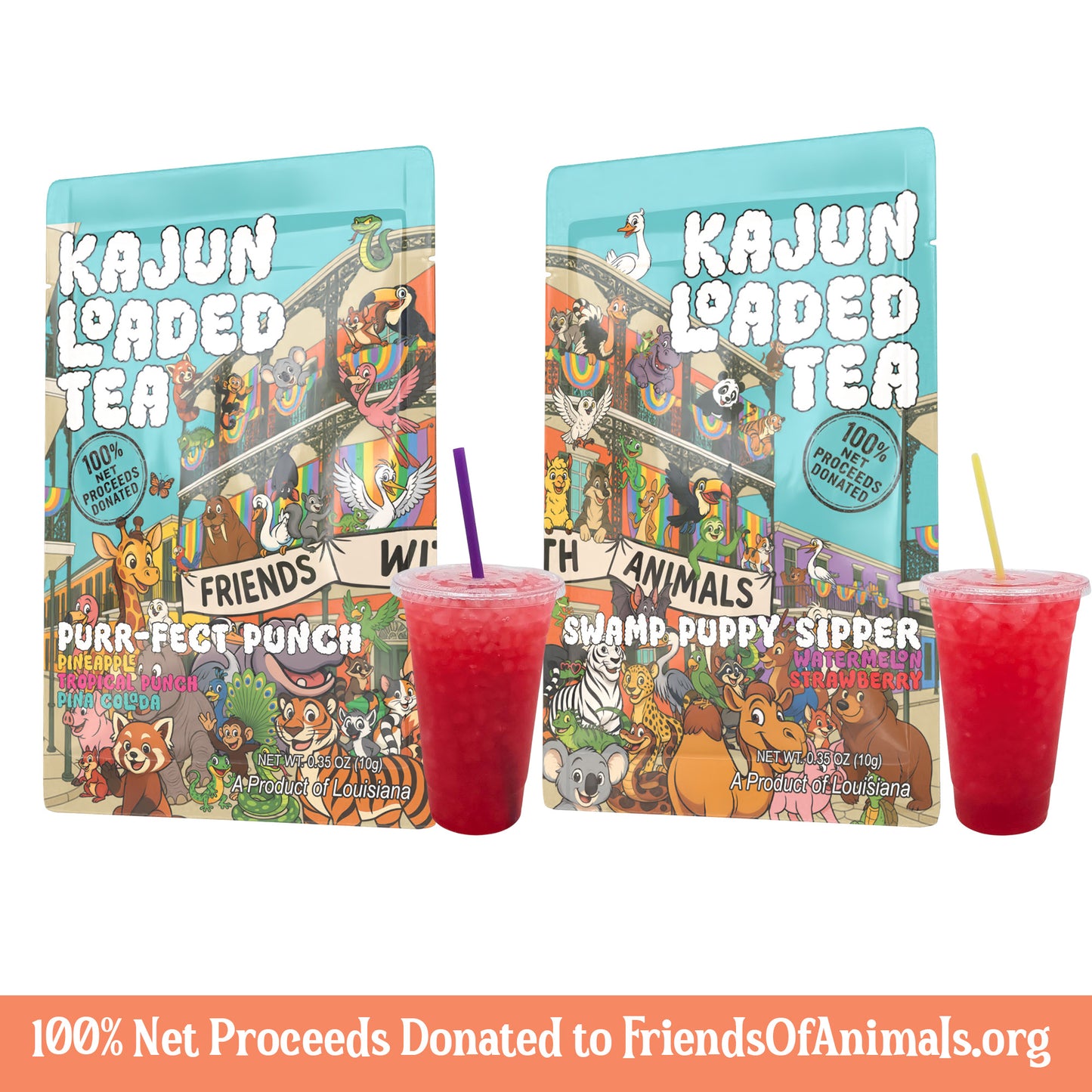 Monthly Chari-TEA Flavor Drop Limited Edition 2 Flavor/10 Pack