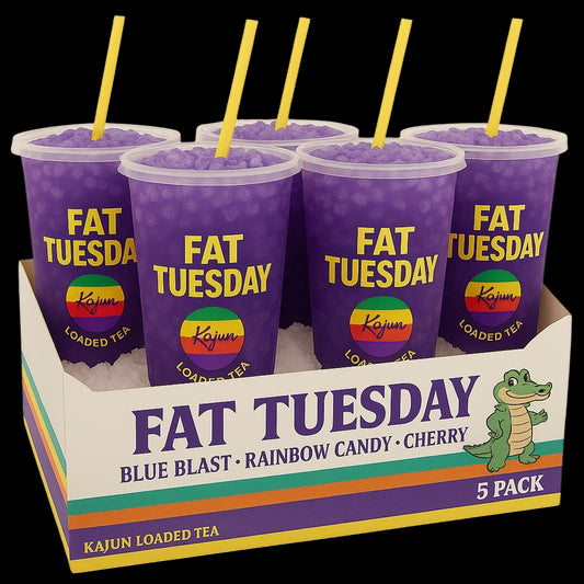 Fat Tuesday 5-Pack by Kajun Loaded Tea
