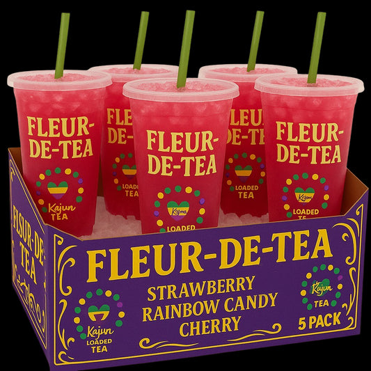 Fleur-de-Tea 5-Pack by Kajun Loaded Tea