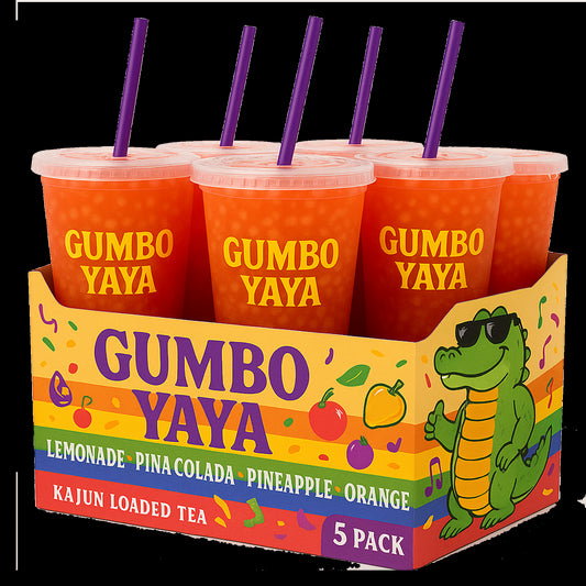 Gumbo Yaya 5-Pack by Kajun Loaded Tea