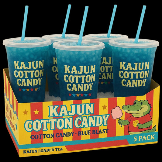 Kajun Cotton Candy 5-Pack by Kajun Loaded Tea