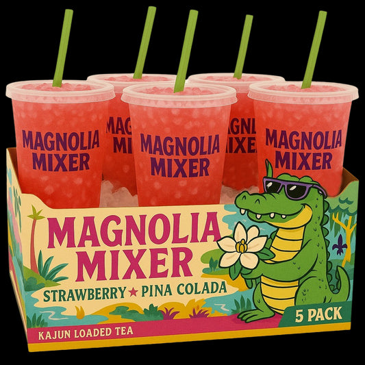 Magnolia Mixer 5-Pack by Kajun Loaded Tea