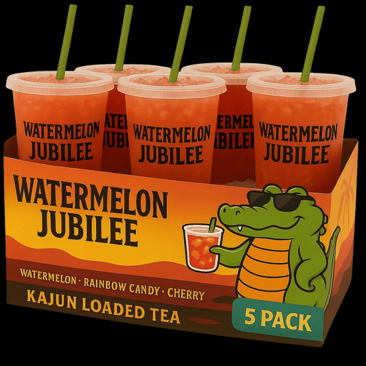 Watermelon Jubilee 5-Pack Loaded Tea (Watermelon, Rainbow Candy, Cherry)