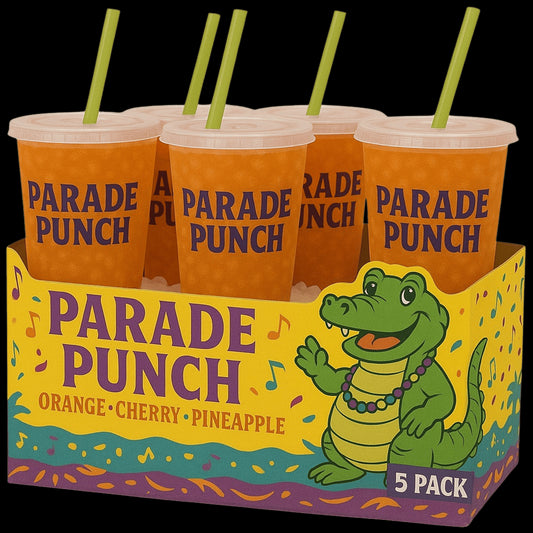 Parade Punch 5-Pack by Kajun Loaded Tea