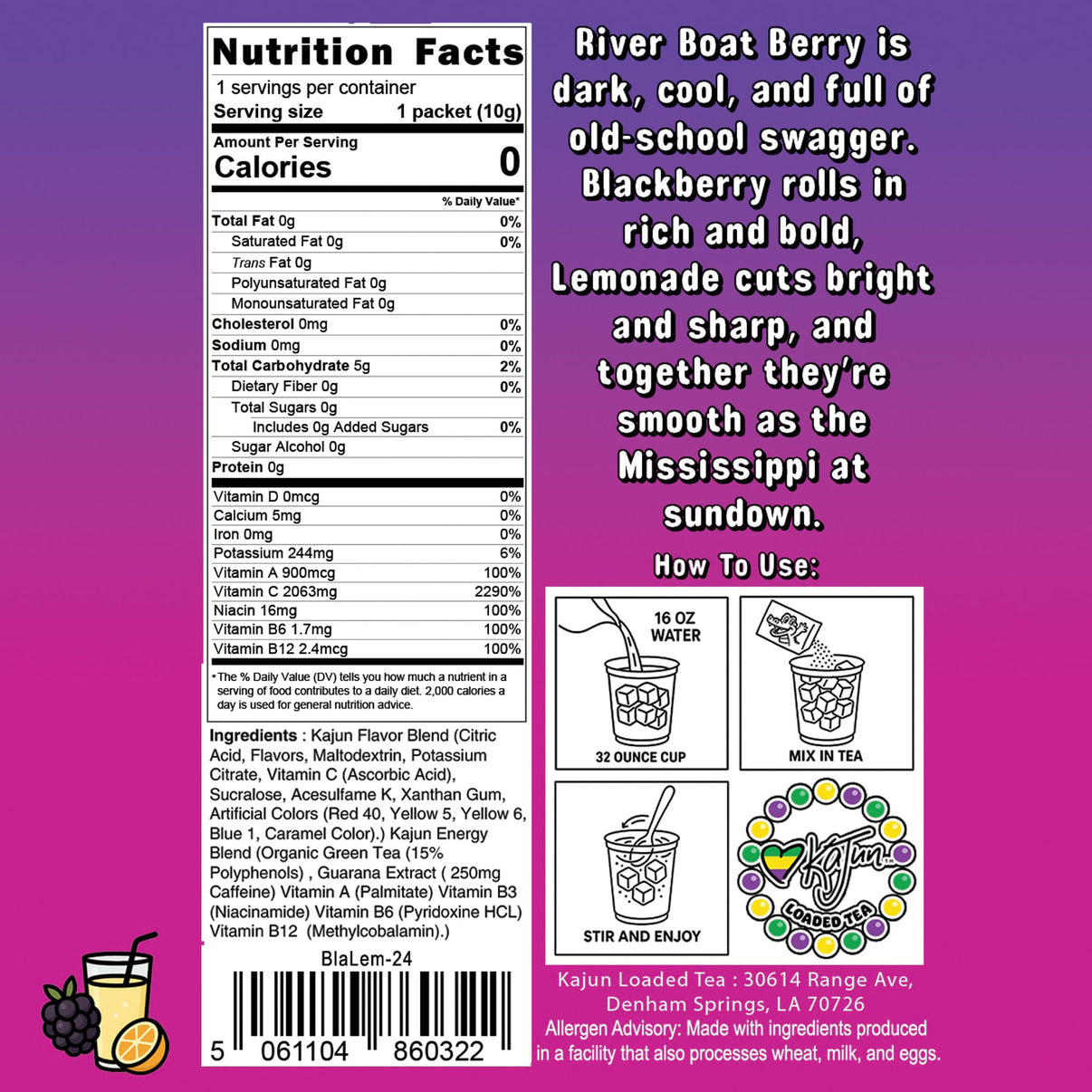 The Berry Bundle β Kajun Loaded Tea