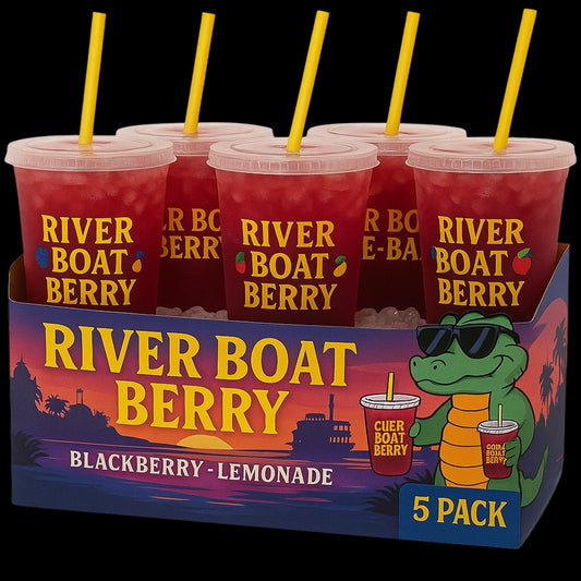 River Boat Berry 5-Pack by Kajun Loaded Tea
