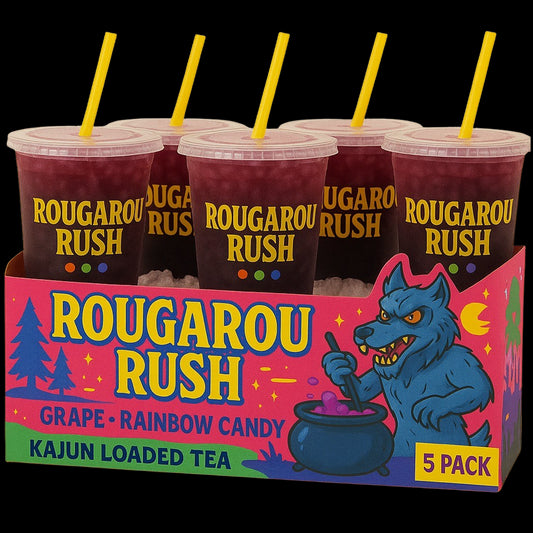 Rougarou Rush 5-Pack by Kajun Loaded Tea