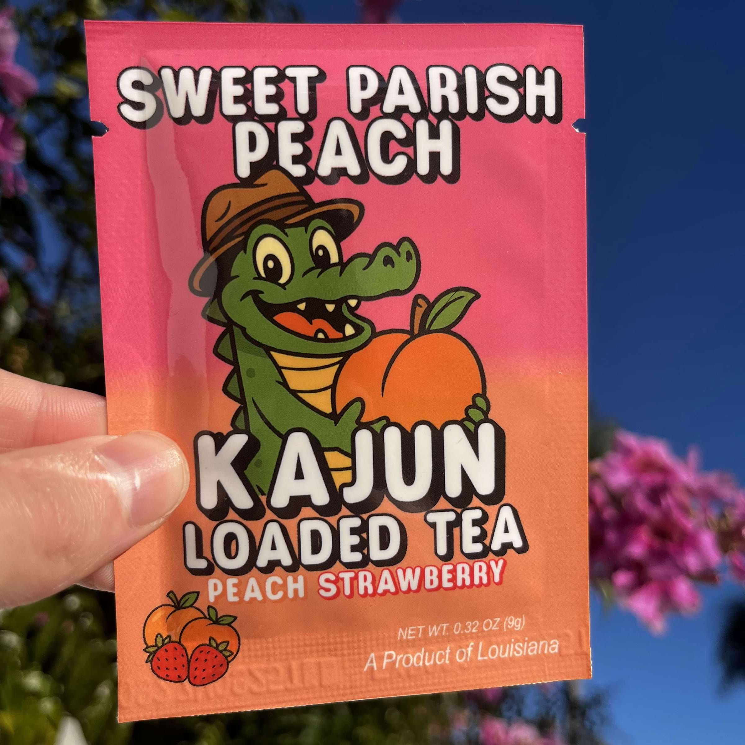 Sweet Parish Peach | Loaded Tea | Peach • Strawberry – Kajun