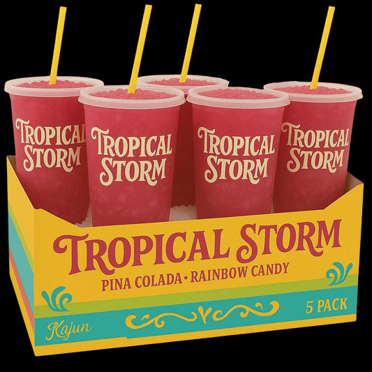 Tropical Storm 5-Pack by Kajun Loaded Tea