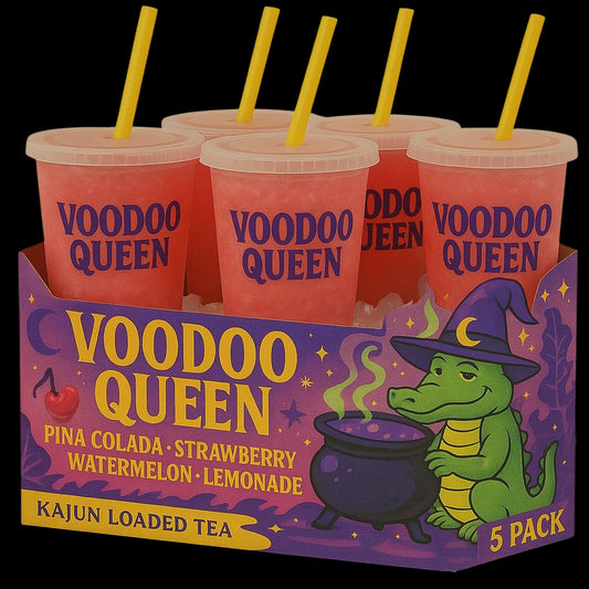 Voodoo Queen 5-Pack by Kajun Loaded Tea