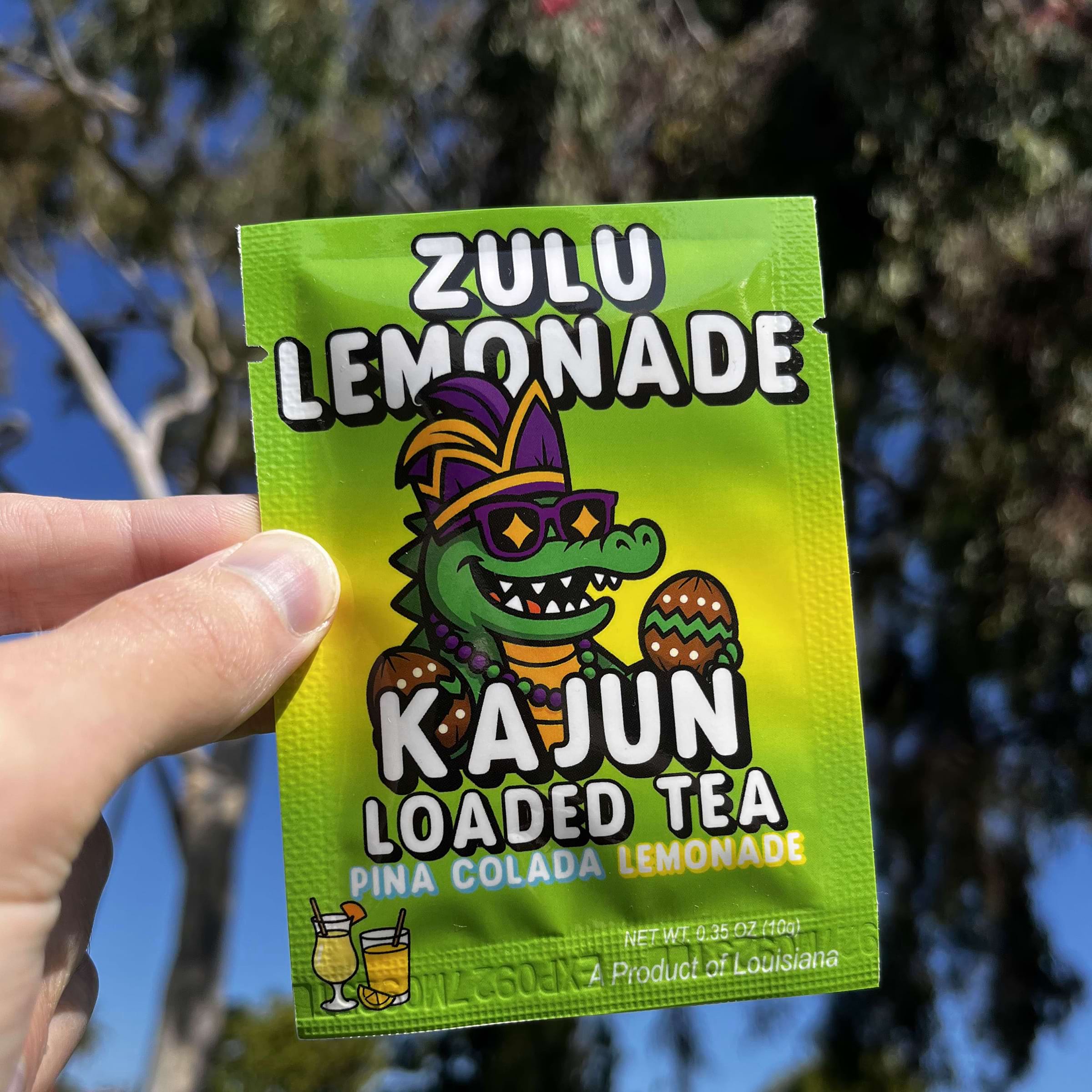Zulu Lemonade | Loaded Tea | Pina Colada • Lemonade – Kajun Loaded Tea