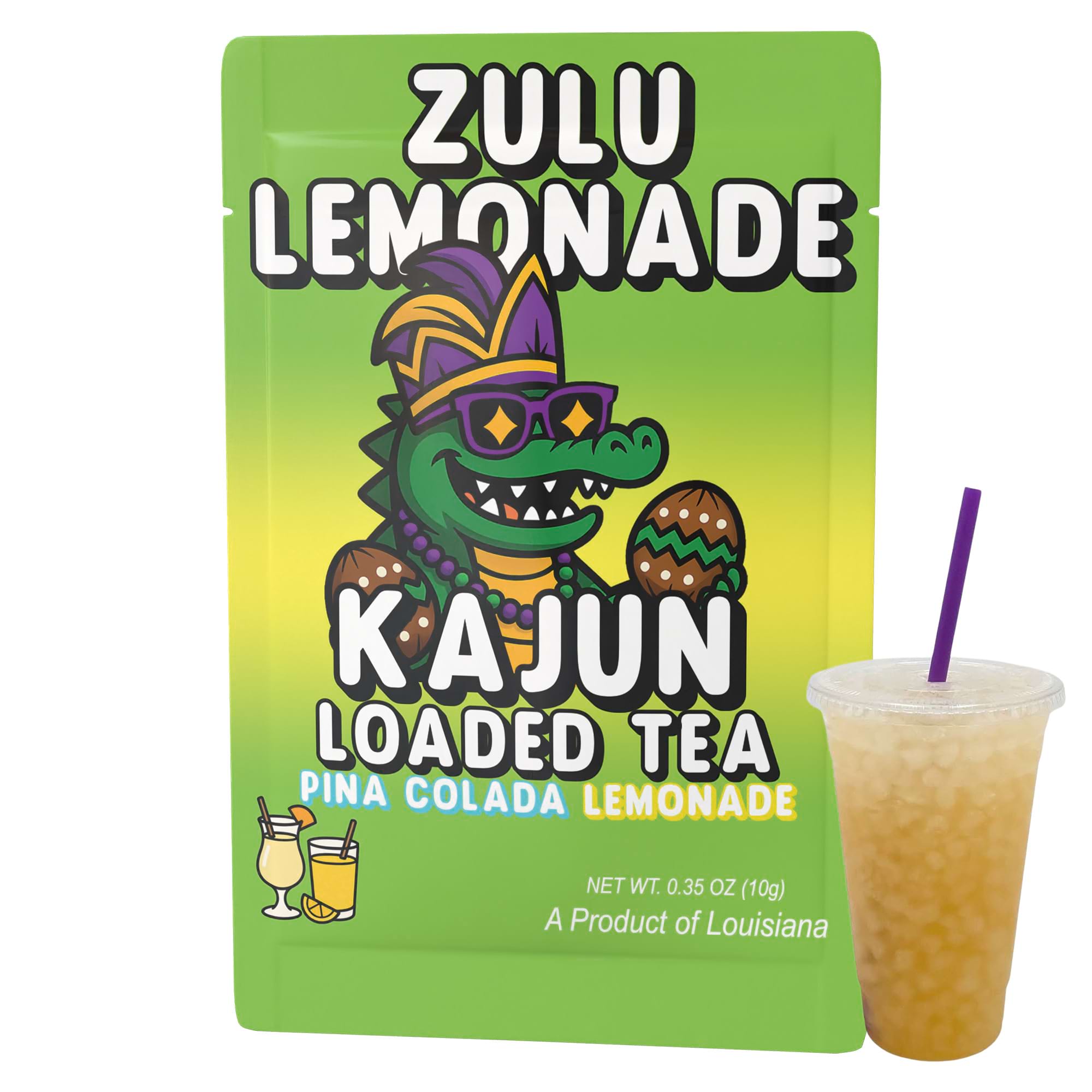 Zulu Lemonade | Loaded Tea | Pina Colada • Lemonade – Kajun Loaded Tea