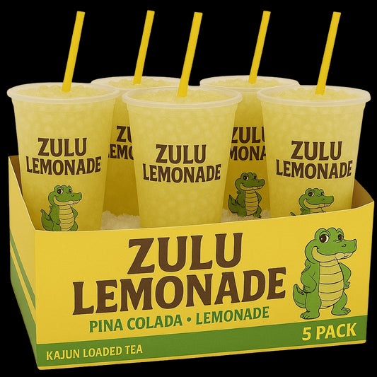Zulu Lemonade 5-Pack by Kajun Loaded Tea