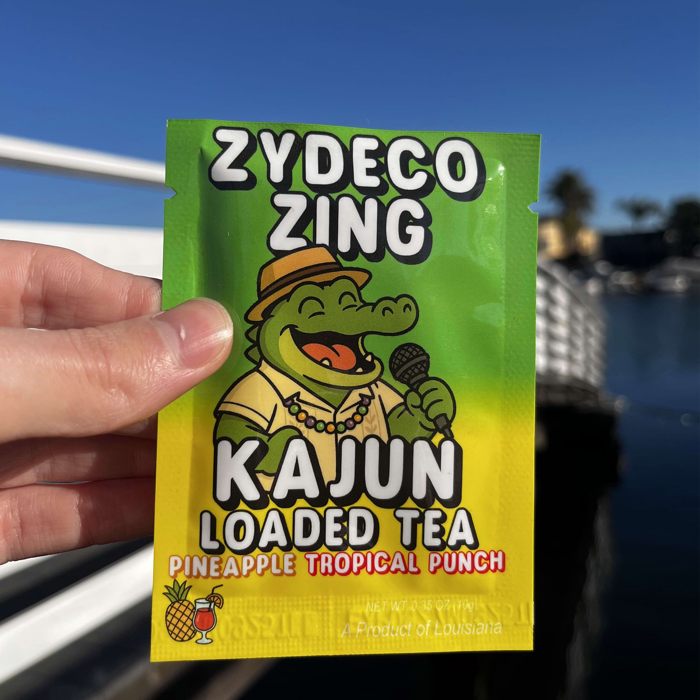 Zydeco Zing | Loaded Tea | Pineapple • Tropical Punch – Kajun