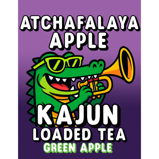 Atchafalaya Apple by Kajun Loaded Tea. Flavors: Green Apple