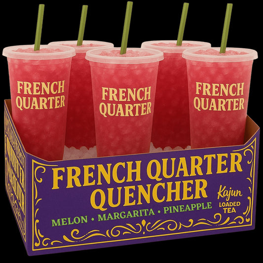 French Quarter Quencher 5-Pack by Kajun Loaded Tea