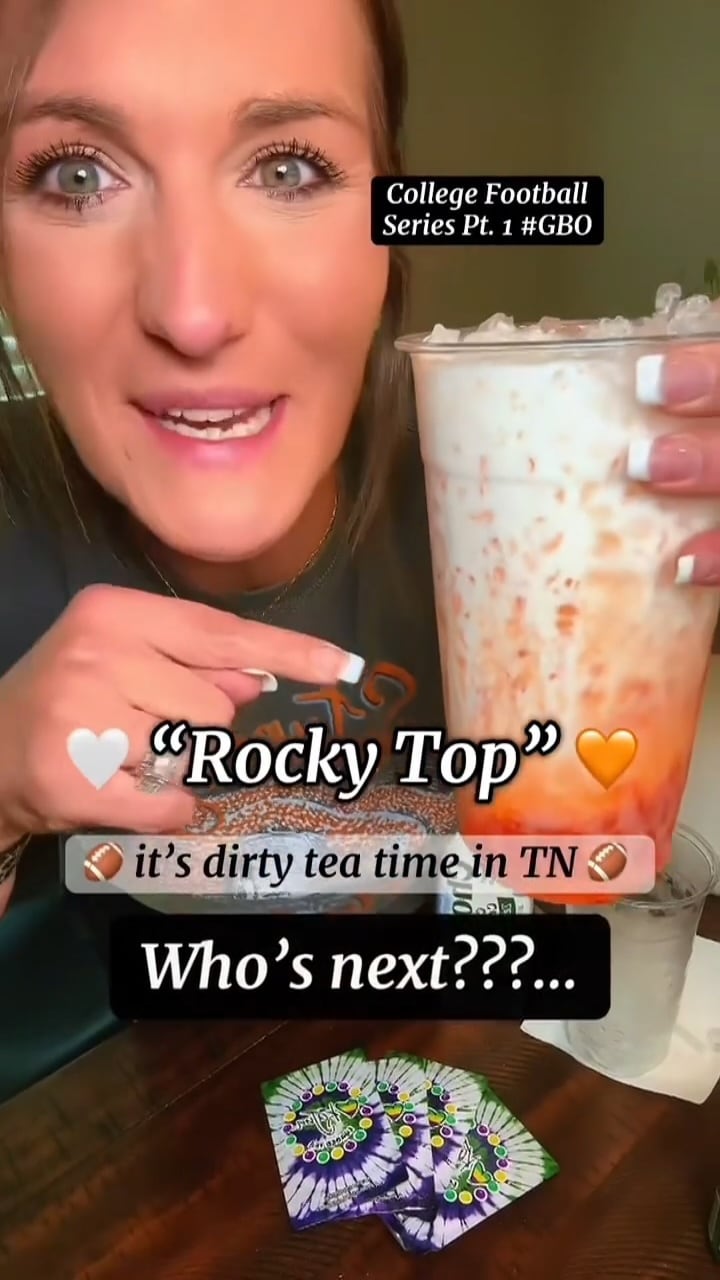 Load video: Rocky Top Dirty Loaded Tea