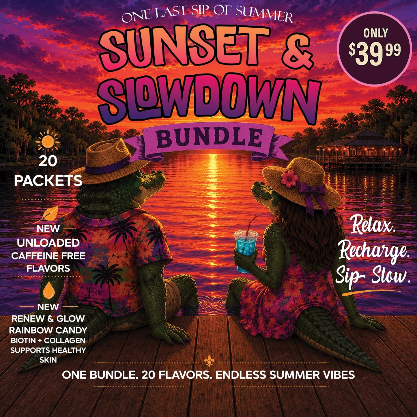 Sunset & Slowdown 20-Pack Bundle