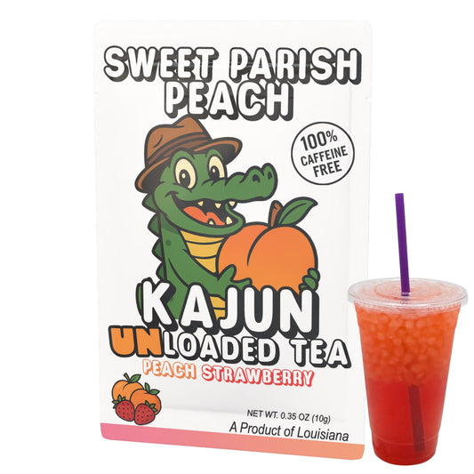 Sweet Parish Peach UNLoaded Tea (Caffeine Free)