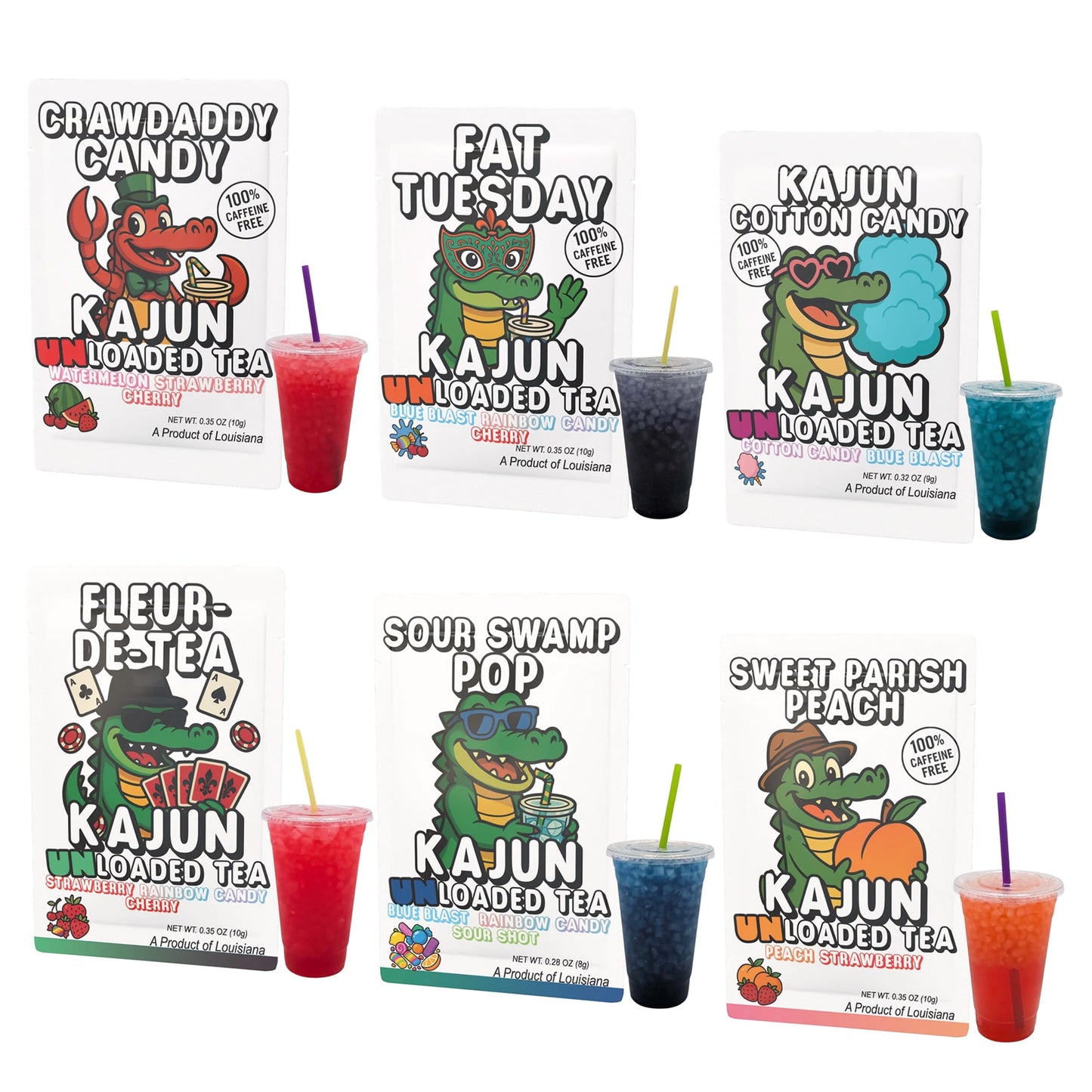 UNLoaded Tea Variety Pack (Caffeine Free)