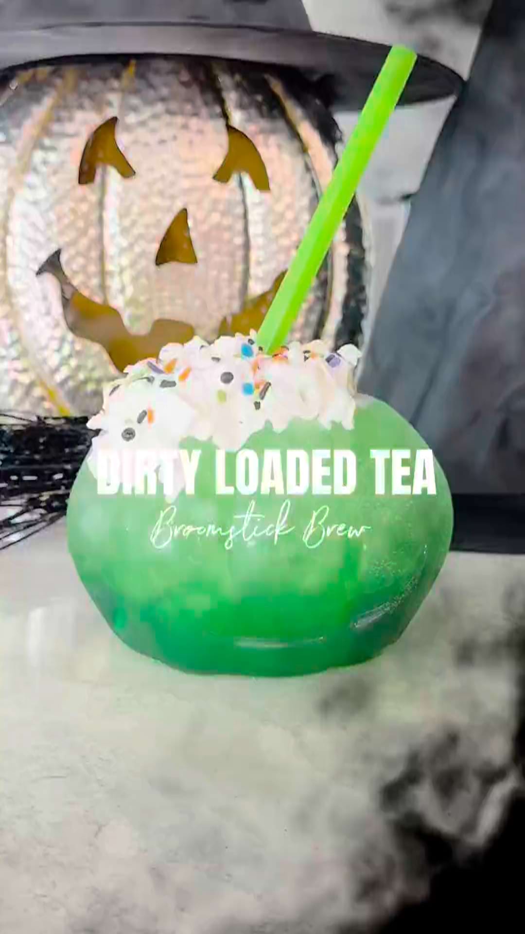 Load video: Broomstick Brew Dirty Loaded Tea