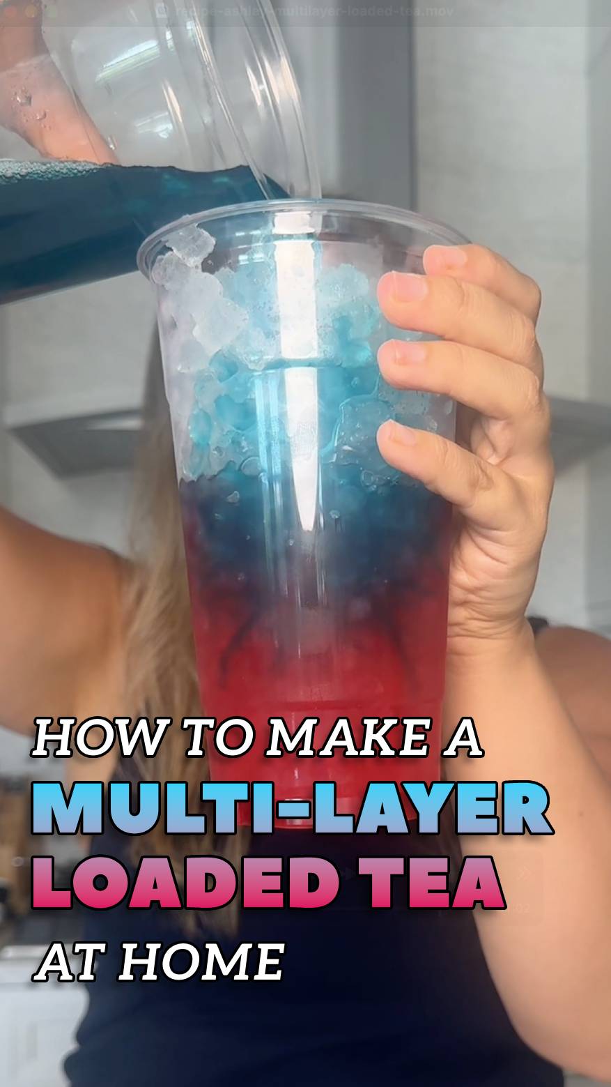 Load video: How to Make a Multi-Layer Loaded Tea at Home