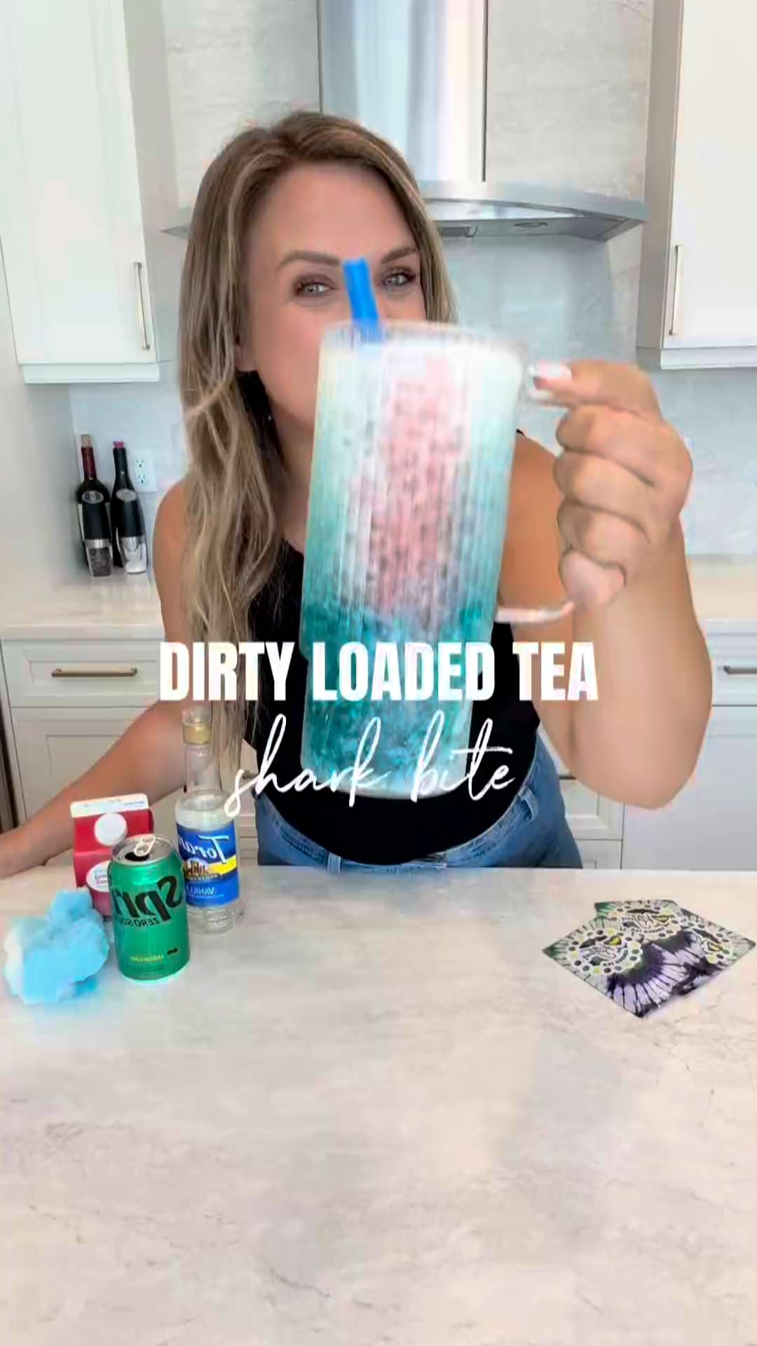 Load video: Shark Bite Dirty Loaded Tea