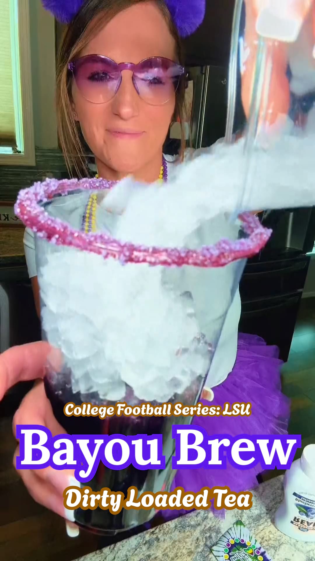 Load video: LSU Bayou Brew Dirty Loaded Tea