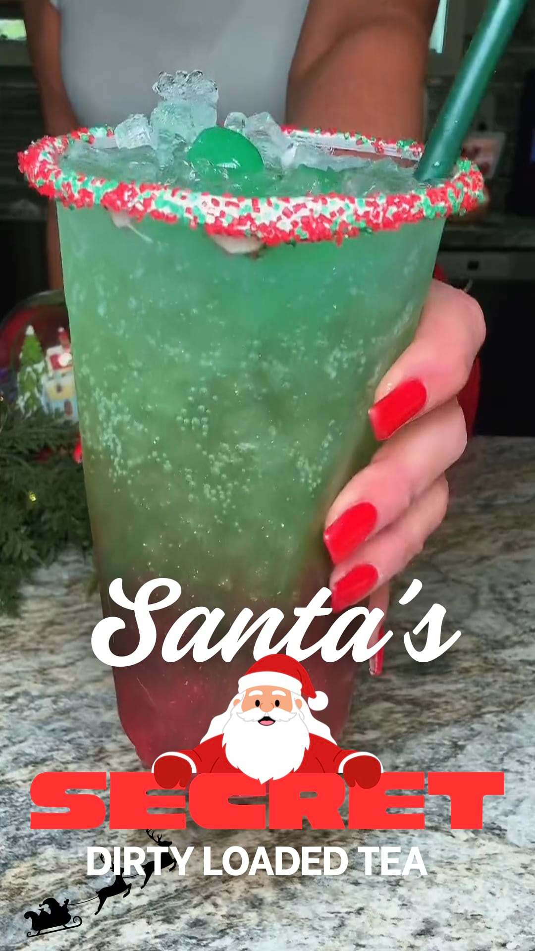 Load video: Santa's Secret Dirty Loaded Tea