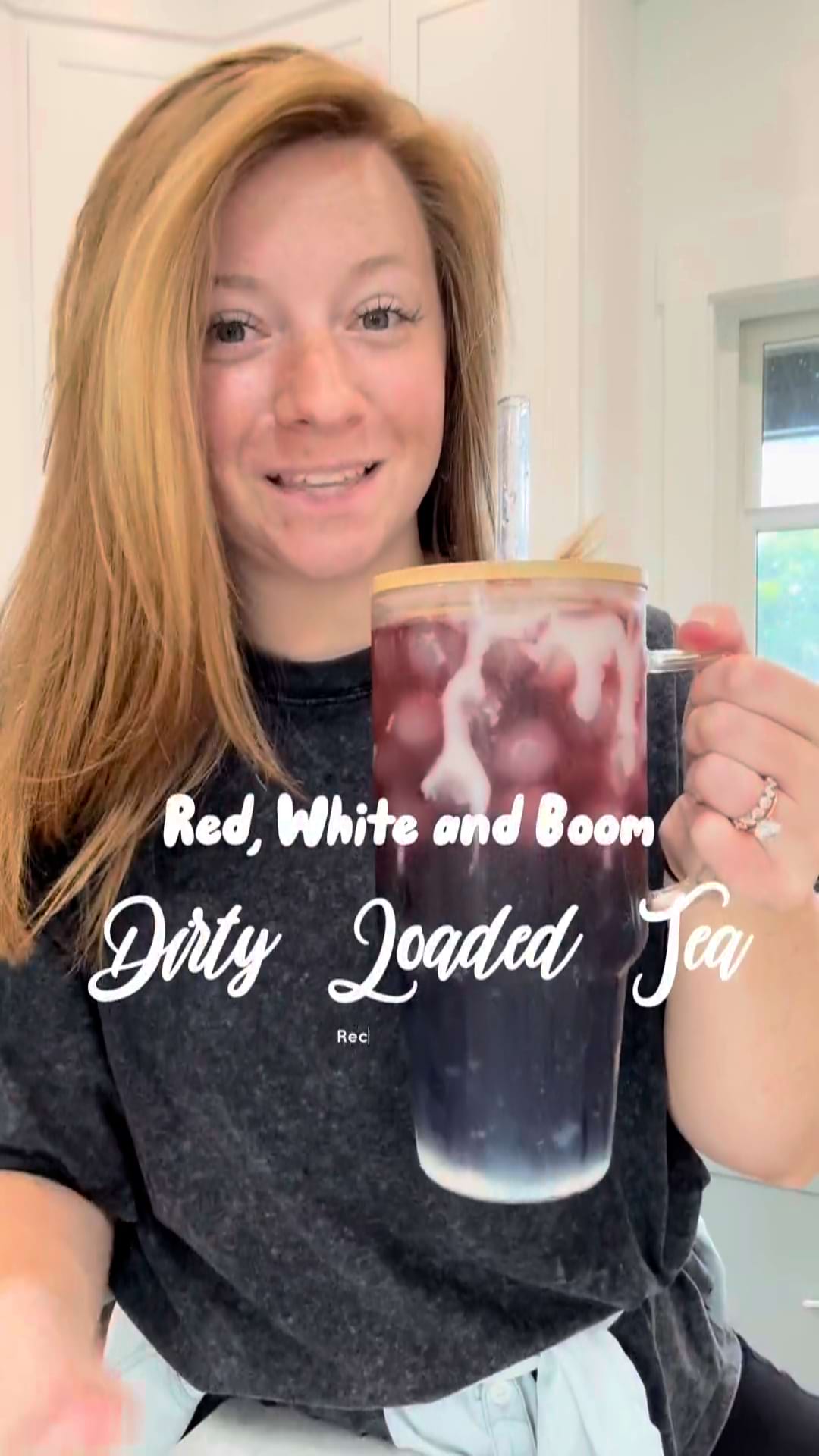 Load video: Red, White, and Boom Dirty Loaded Tea